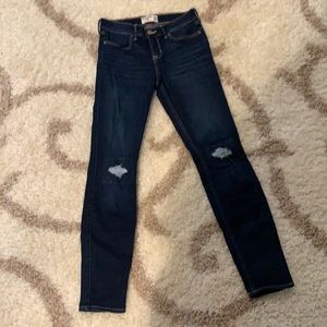 Abercrombie kids dark wash jeans.